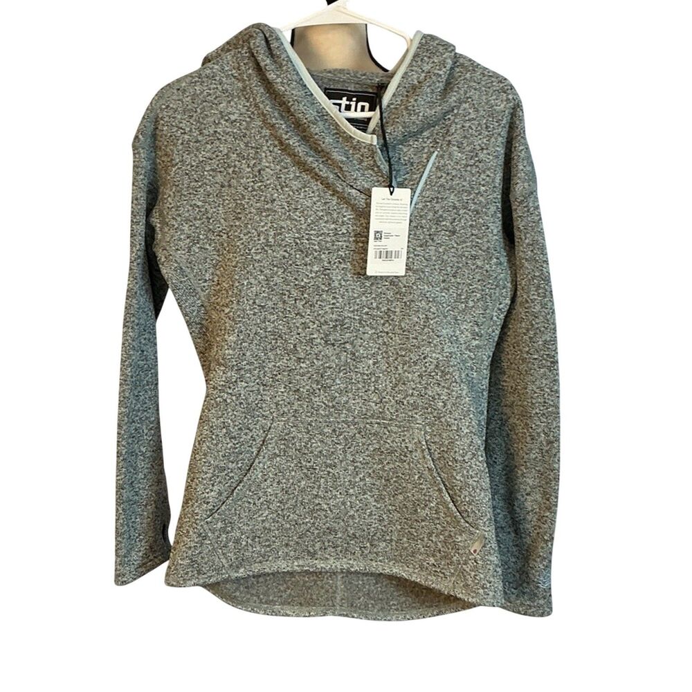 Stio Womens Gray Hoodie NWT Jackson Hole Wyoming Small